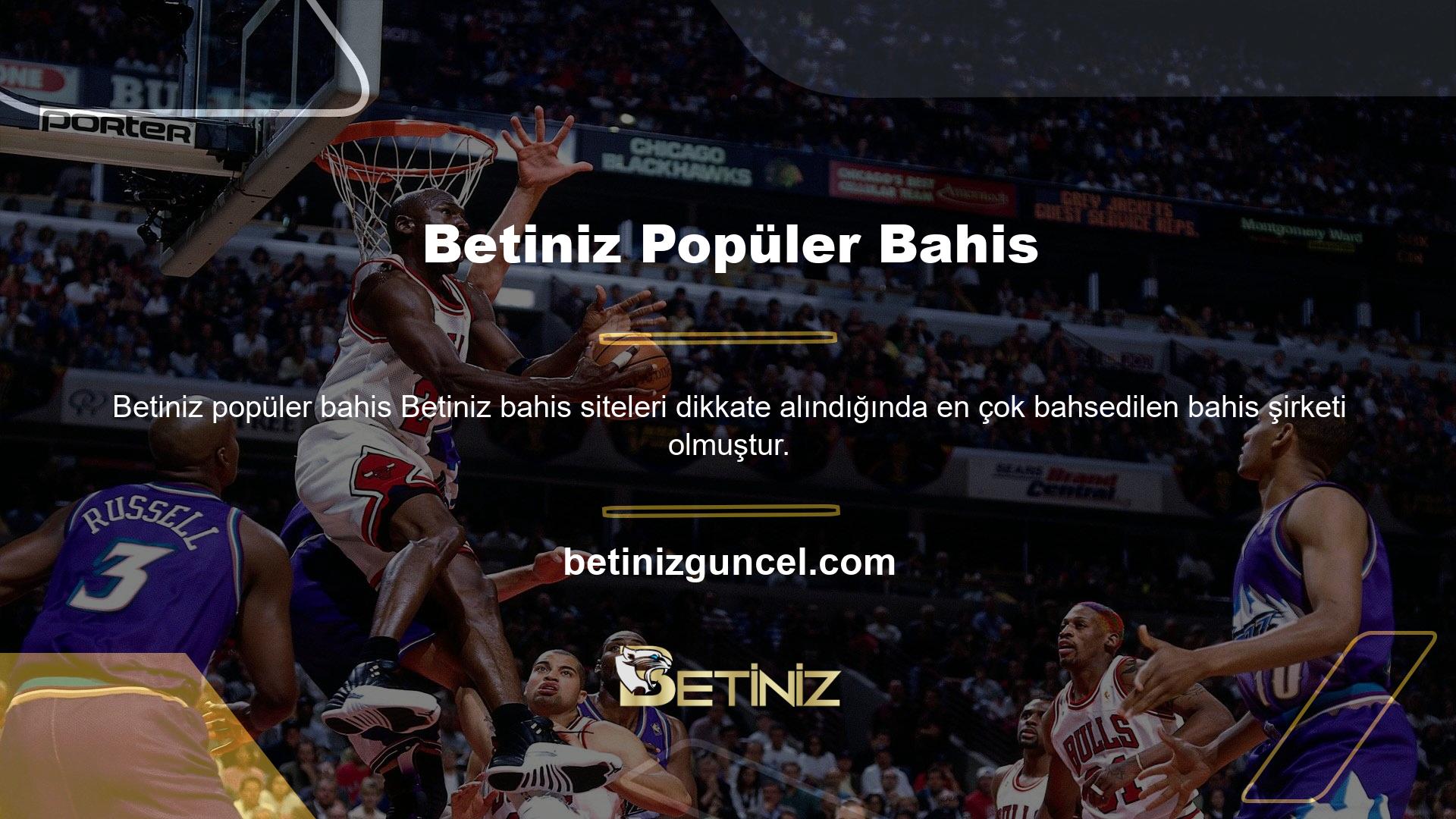Betiniz casinosu oyun oynamayı seven insanlar arasında çok popüler